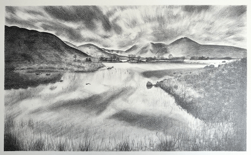 Landscape drawing