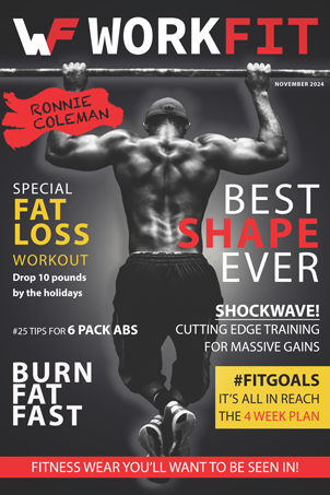 Magazine Cover for men's fitness